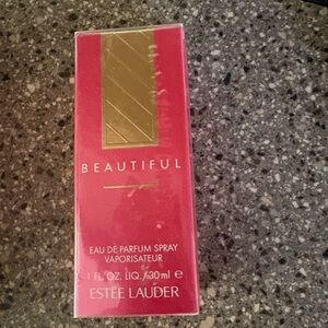 Estee Lauder Beautiful Eau de Parfum - Vibrant Red and Gold